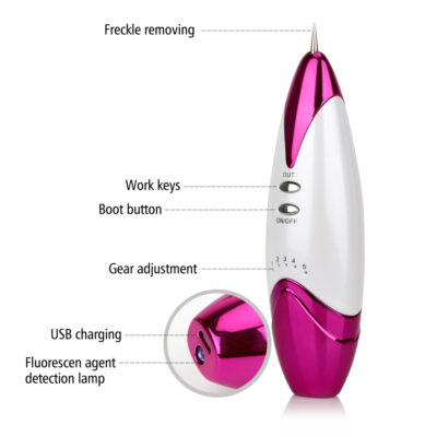 Laser Freckle Removal Machine | Skin Mole Dark Spot Face Wart Tag Remover Pen - Image 5