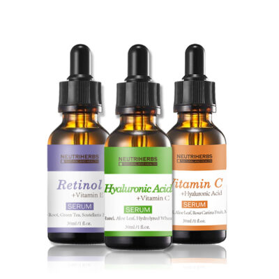 Neutriherbs Face Vitamin C Serum | Hyaluronic Acid | Retinol, Collagen Serum Kit Skin Whitening Moisturizer Anti Wrinkle Anti Aging - Image 5
