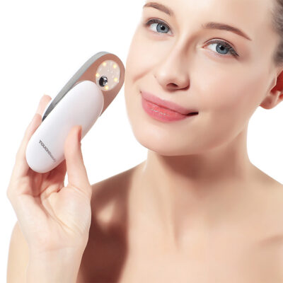 Facial Steamer, Portable Water Mist Sprayer Portable Light 590 Moisturizer - Image 2