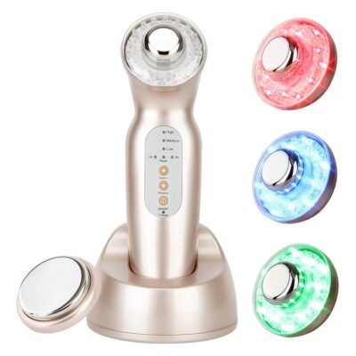 Rejuvenate, 2 Heads Photon Ultrasound Acne Fighting Anti-Aging Device