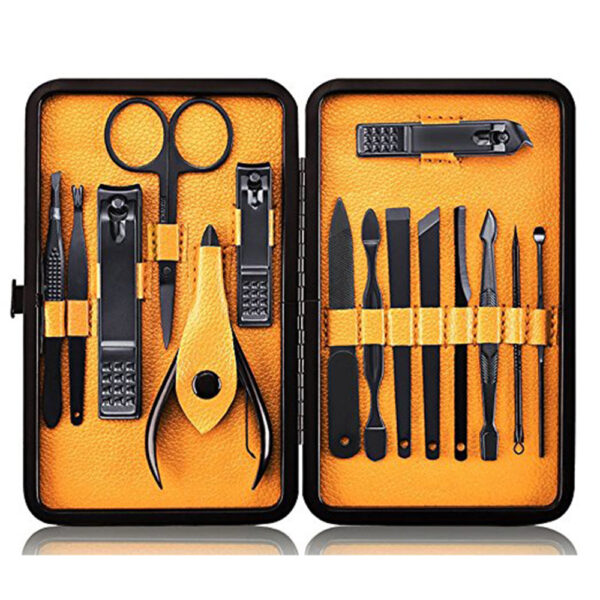 Keiby Citom Stainless Steel Nail Clipper Kit,  Manicure & Pedicure, Set of 15pcs - Image 2