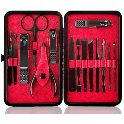 Keiby Citom Stainless Steel Nail Clipper Kit,  Manicure & Pedicure, Set of 15pcs - Image 6