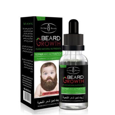Professional Men Beard Growth Enhancer Facial Nutrition Moustache Grow Beard Shaping Tool Beard care products - Image 2