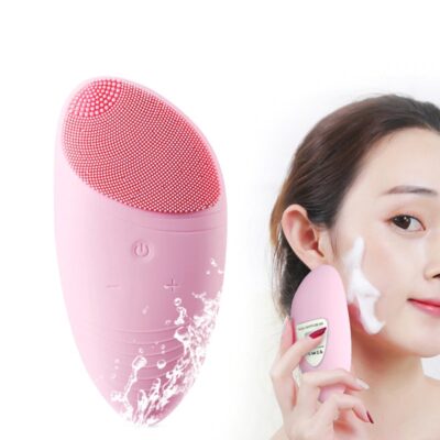 Waterproof USB Charger  Ultrasonic Facial Cleansing Brush