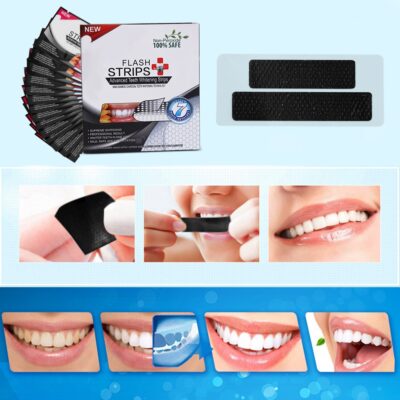 28Pcs/14Pair 3D White Gel Teeth Whitening Strips - Image 3