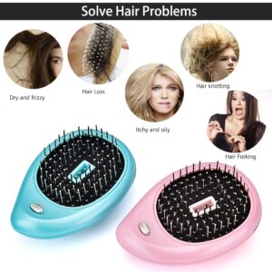 Portable Electric Ionic Hairbrush