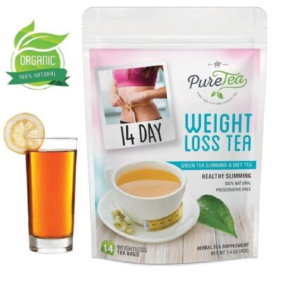 PureTea Detox Tea, 14 Day Weight Loss Tea,  Skinny Tea